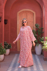 Linen Long Shirt Dress – Versatile Button-Down | Free Size, Summer-Ready