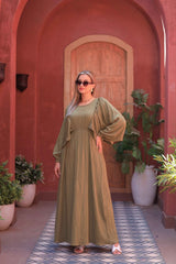 Fresca Fabric Turkish-Cut Casual Dress