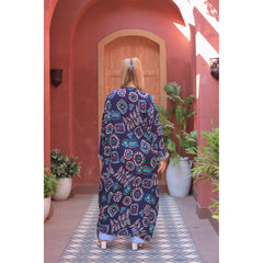Printed Royal Soft Cardigan – Free Size Summer & Evening Wear