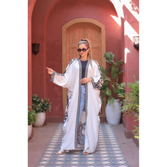 Printed Royal Soft Cardigan – Free Size Summer & Evening Wear