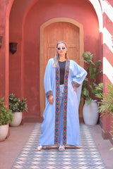 Mexican Embroidered Linen Cardigan – Free Size | Light & Stylish for Summer