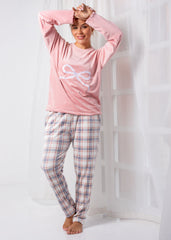 Velvet Pajama Set – Warm Lined Winter Sleepwear for Women