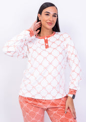 Mint Bow Velvet Pajama Set – Two-Piece Winter Homewear | Fulana Homewear