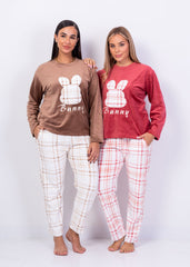 Bunny Velvet Pajama Set | Fulana Cozy Collection