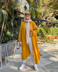 Spanish Cotton Kimono Cardigan – Open Sides | Free Size Summer Must-Have