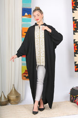 Free Size CY Shirt – Arabic Calligraphy Embroidery