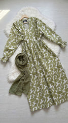 Linen Printed Dress