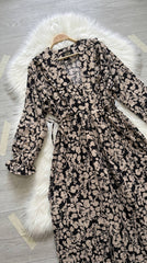 Linen Printed Dress