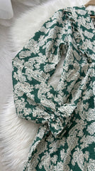 Linen Printed Dress