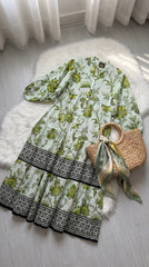 Cotton Floral Dress