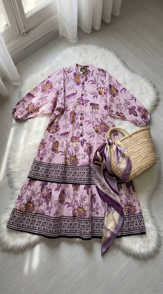 Cotton Floral Dress