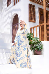 Long Sleeve Begie Dress
