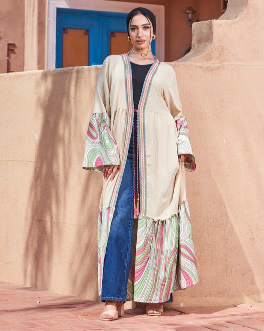 CY Cotton Cardigan – Free Size | Solid & Patterned Options