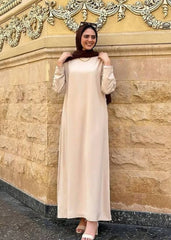 Soft Silk Basic Underdress – 3 Sizes | Black, White, Beige