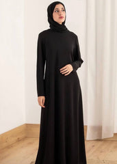 Soft Silk Basic Underdress – 3 Sizes | Black, White, Beige
