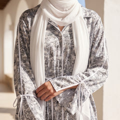Linen Belted Maxi Dress - Elegant Resort Wear