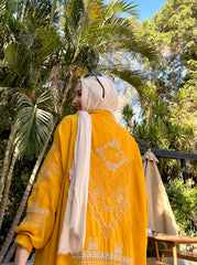Spanish Cotton Kimono Cardigan – Open Sides | Free Size Summer Must-Have