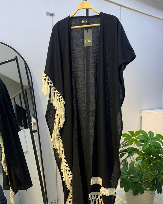Pure Linen Cape – Free Size Comfort & Style