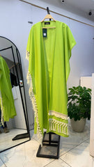 Pure Linen Cape – Free Size Comfort & Style