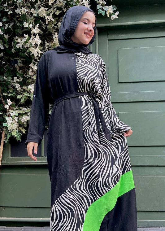 CY Cotton Summer Dress – Free Size up to 75 KG | With Belt