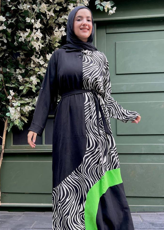 CY Cotton Summer Dress – Free Size up to 75 KG | With Belt
