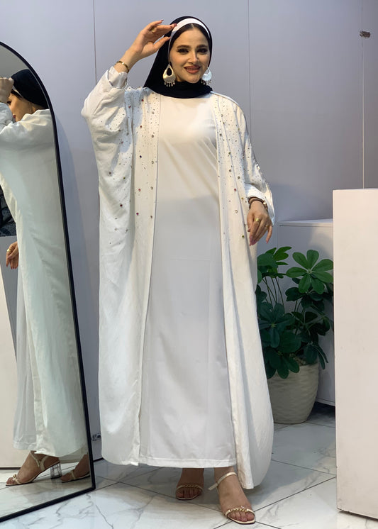 Linen Handmade Cardigan | Boho Chic Fit | Natural Tones | Fits 60kg–110kg