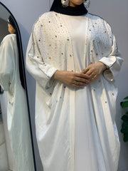 Linen Handmade Cardigan | Boho Chic Fit | Natural Tones | Fits 60kg–110kg