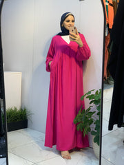 Basic Loose Cotton Dress