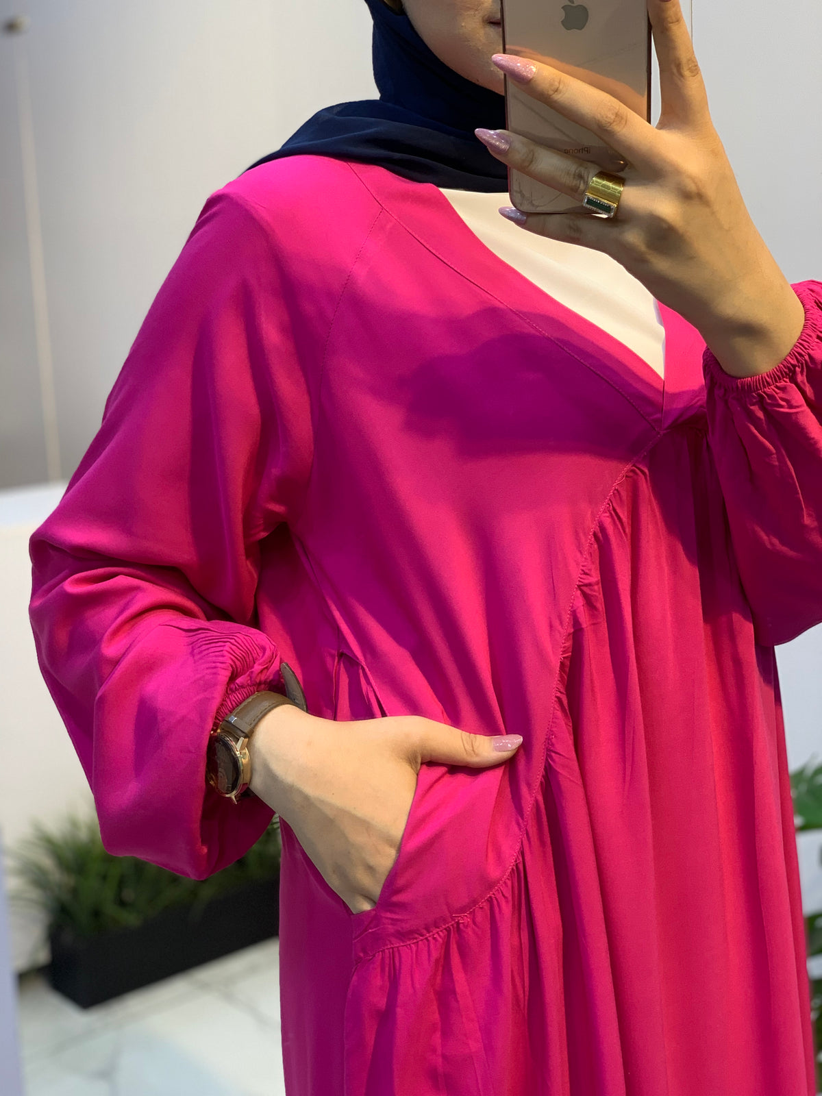 Basic Loose Cotton Dress