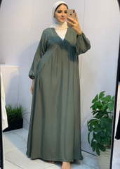 Basic Loose Cotton Dress