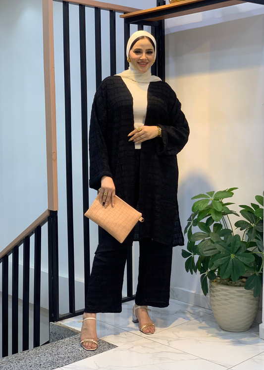 Two-Piece Plain Linen Summer Suit – Simple, Comfy & Elegant