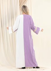 Striped Glow | Summer Cardigan – Cotton-Silk Mix, Free Size