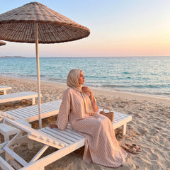 Linen Lace Dress