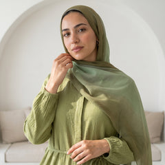 Linen Belted Dress