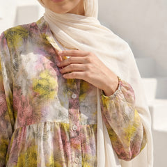 Ribbed Linen Dress