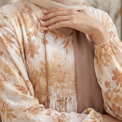 Vibran Cotton Floral Dress