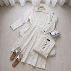 Premium 2-Piece Ribbed Linen Maxi Set