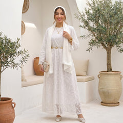 Lace Dress with Satin Lining