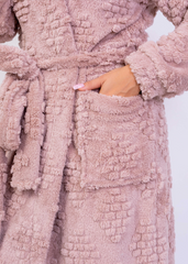 Cloudy Plush Hooded Robe | Fulana Winter Comfort Collection