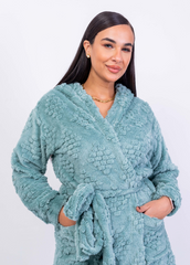 Cloudy Plush Hooded Robe | Fulana Winter Comfort Collection