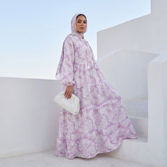 Crinkle Linen Maxi Dress
