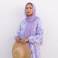 Dye Crinkle Linen Maxi Dress