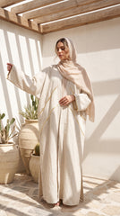 Linen Guipure Cardigan