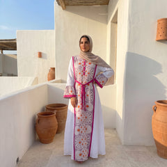 Royal X Linen Printed Abaya