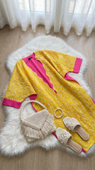 Embroidered Linen Cardigan – One Size