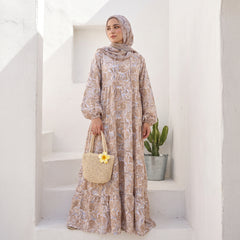 Printed Cotton Vibrant Dress