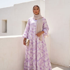 Crinkle Linen Maxi Dress