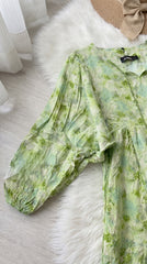 Fancy Printed Tiered Summer Dress