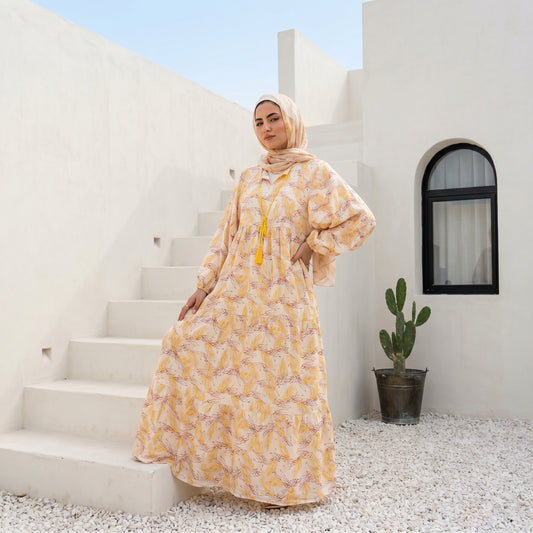 Cotton Vibran Printed Dress
