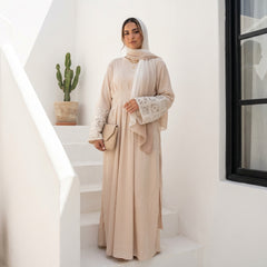 Crinkle Linen Dress